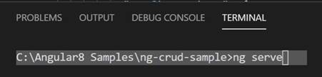 Angular 8 - CRUD Operations